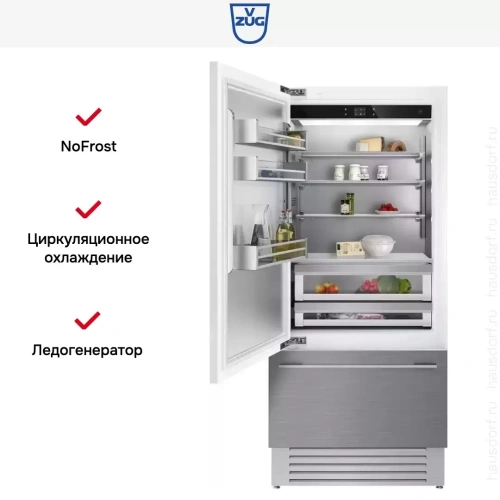 Встраиваемый холодильник V-ZUG CombiCooler V6000 Supreme CCO6T-51096 L фото 6