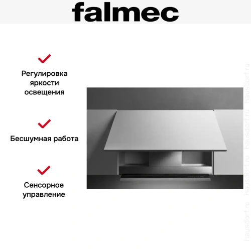 Встраиваемая вытяжка Falmec VIRGOLA TOUCH NRS 90 фото 4