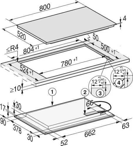Варочная панель Miele KM 7576 FL 125 Gala Ed фото 8