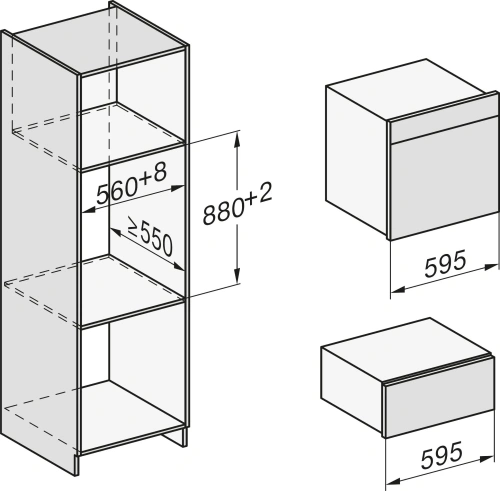 Встраиваемая комби-пароварка Miele DGC 7460 HCX Pearl beige фото 9