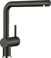 Смеситель Blanco LINUS 526149 Silgranit черный