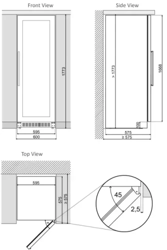 Винный шкаф Dunavox DX-123.338DSS фото 4