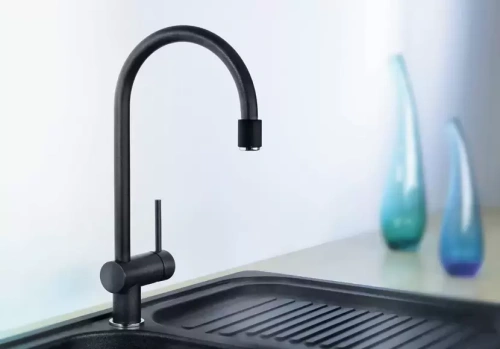 Смеситель Blanco Filo-S Silgranit антрацит фото 3