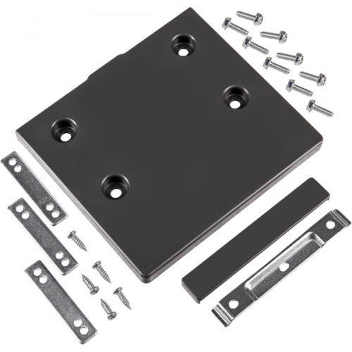 Комплект креплений и планка декоративная фронтальная для парной установки SBS i-FR 40 + i-RF 40 серебристого цвета Комплект креплений и планка декоративная фронтальная для парной установки SBS i-FR 40 + i-RF 40 серебристого цвета