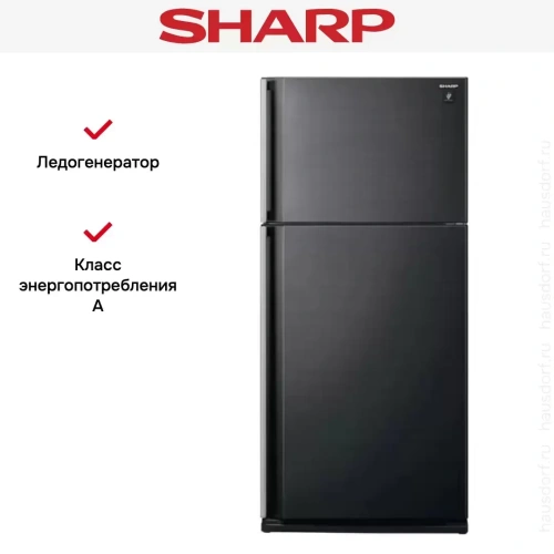 Холодильник Sharp SJSC55PVBK фото 4