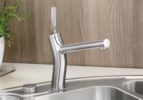 Смеситель Blanco Lian хром фото 3