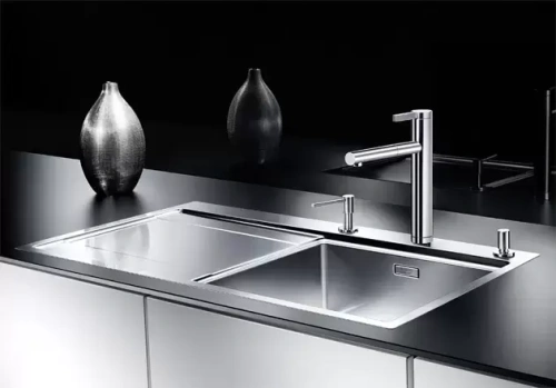 Смеситель Blanco Linee-S хром фото 4