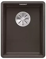 Мойка Blanco SUBLINE 320-F отводная арматура InFino® кофе