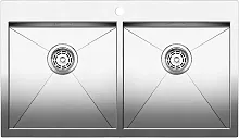 Мойка Blanco Zerox 400/400-IF/A нержавеющая сталь
