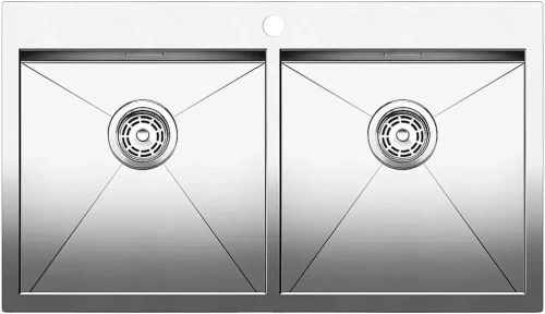 Мойка Blanco Zerox 400/400-IF/A нержавеющая сталь