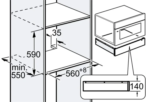 Встраиваемый подогреватель посуды Gaggenau WSP221102 фото 4