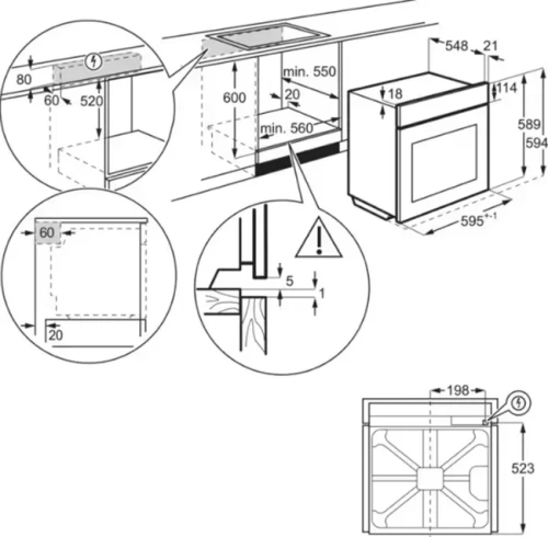 Духовой шкаф AEG TU5PB431SB фото 4