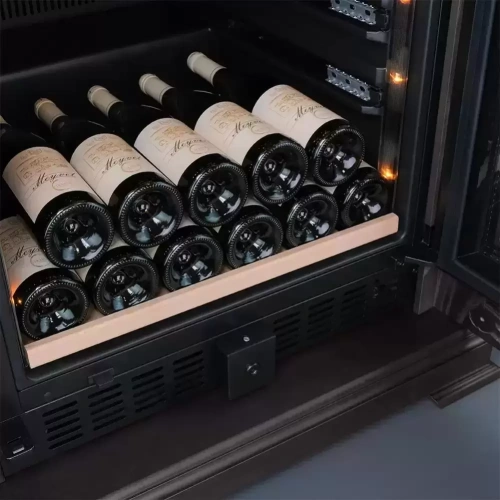 Винный шкаф Meyvel MV77PRO-KBT2 (Тёмный шоколад) фото 11