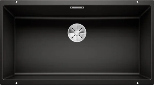 Мойка BLANCO SUBLINE 800-U Silgranit черный