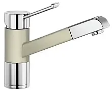 Смеситель Blanco Zenos-S chrome/Silgranit жасмин