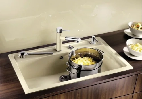 Мойка Blanco DALAGO 8 Silgranit вулкан серый 527248 фото 4