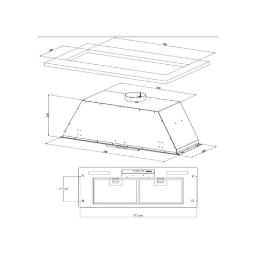 Вытяжка Korting KHI 9931 W фото 2 Вытяжка Korting KHI 9931 W фото 2