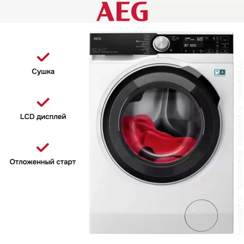 Стирально-сушильная машина AEG LWR75965O фото 7