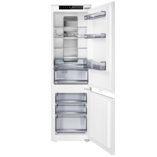 Холодильник-морозильник встраиваемый MAUNFELD MBF17754NFWHGR LUX фото 3