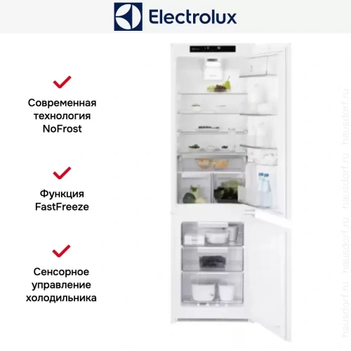 Встраиваемый холодильник Electrolux RNT8TE18S фото 7