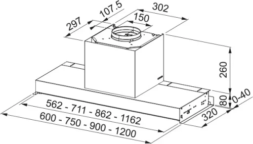 Встраиваемая вытяжка Franke FST DRIP-FREE 90 X/2 KL фото 10