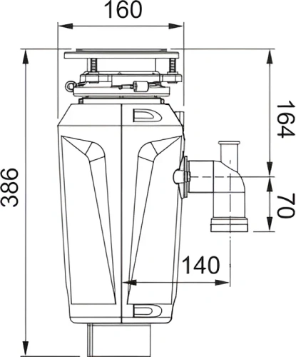 Измельчитель пищевых отходов Franke SLIM 125 фото 14