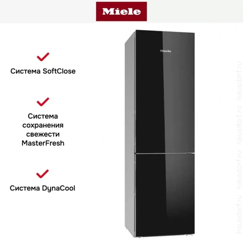 Холодильно-морозильная комбинация Miele KFN 29683 D obsw фото 4
