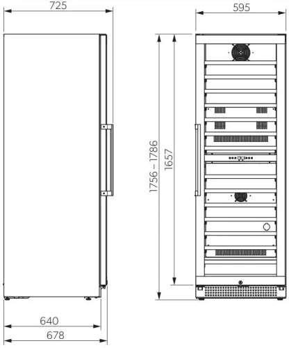 Винный шкаф Dometic C154F Classic фото 7