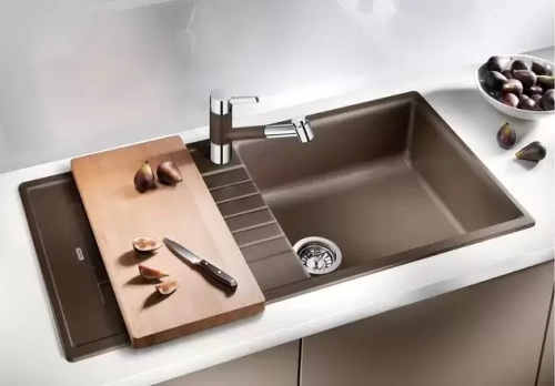 Мойка Blanco Zia XL 6S темная скала фото 3