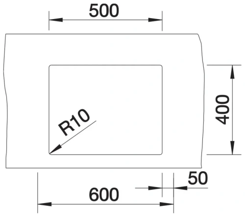 Мойка BLANCO CLARON 500-U нержавеющая сталь Durinox фото 4