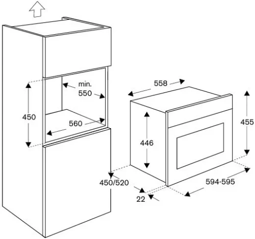 Духовой шкаф с паром Bertazzoni F457HERVTAG фото 3