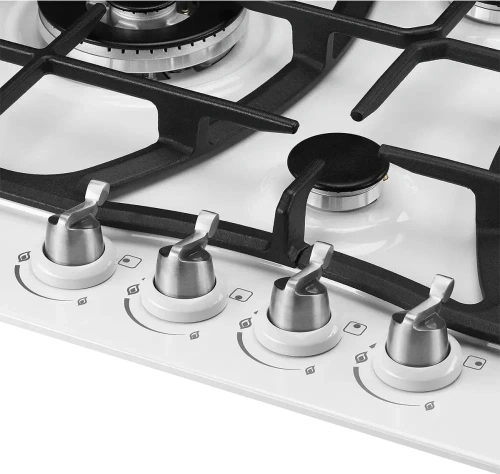 Газовая варочная панель Kuppersberg FS 604 W Silver фото 5