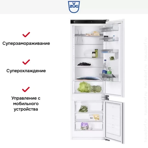 Встраиваемый холодильник V-ZUG CombiCooler V4000 178NI CCO4T-51108 фото 9