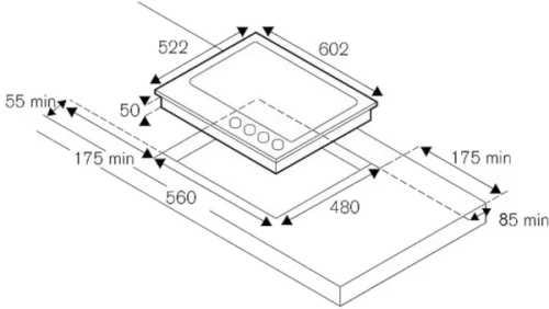 Варочная панель Bertazzoni P604LHERAG фото 3