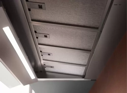 Встраиваемая вытяжка Falmec VIRGOLA TOUCH BLACK 90 фото 4