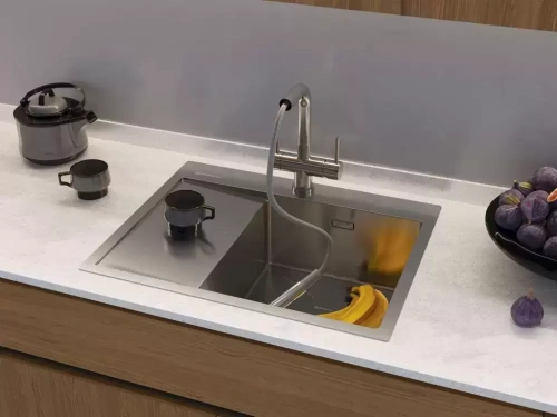 Мойка Omoikiri Akisame 65 GM L крыло справа фото 3