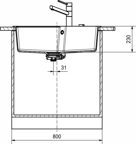 Мойка Franke UBG 610-72 грифельный серый фото 4
