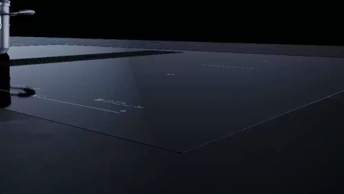 Варочная панель с вытяжкой Kuppersbusch KMI 8590.0 SR Black Chrome фото 3