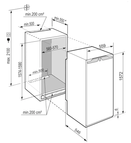 Встраиваемый холодильник Liebherr IRBe 4851 Prime фото 4