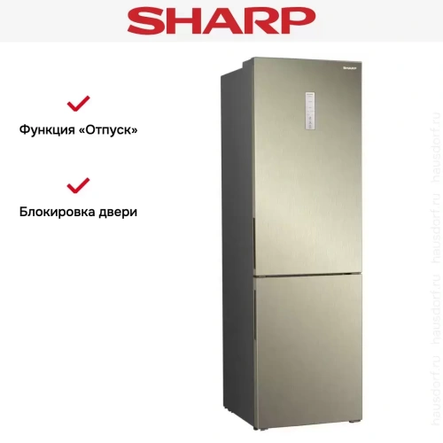 Двухкамерный холодильник Sharp SJB350XSCH фото 4