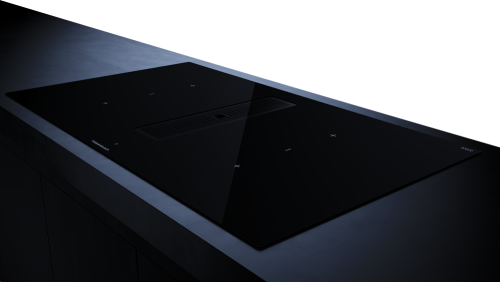 Индукционная варочная панель с вытяжкой KMI 9350.0 SR черный хром Куперсбуш / Kuppersbusch фото 3