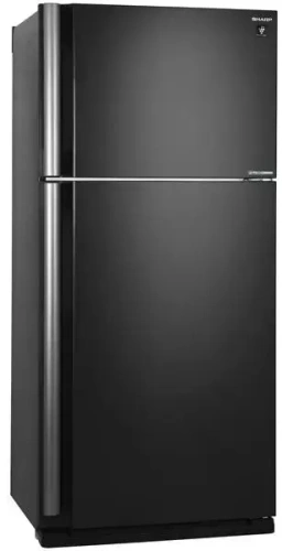 Двухкамерный холодильник Sharp SJXE59PMBK