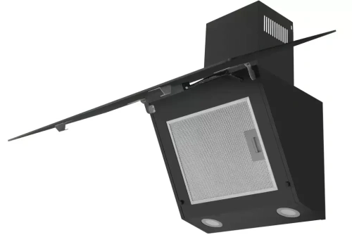 Вытяжка Maunfeld EAGLE 850 90 черное стекло фото 2