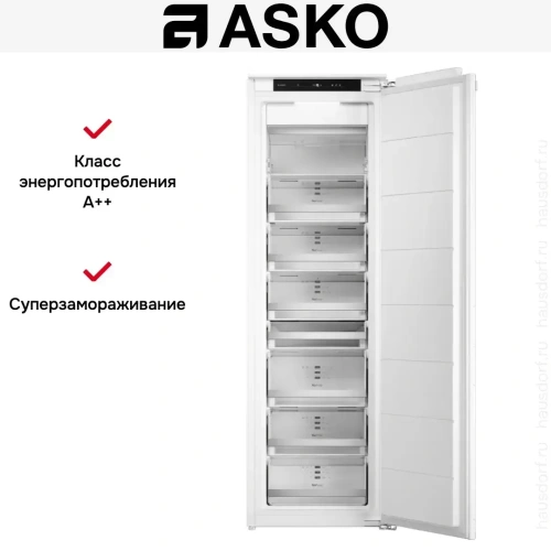 Встраиваемая морозильная камера Asko FN31842EI фото 9