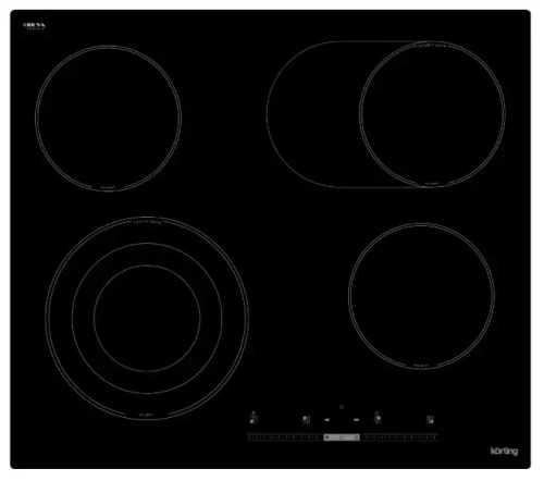 Электрическая варочная панель Korting HK 63910 B фото 2