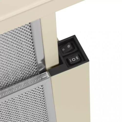 Встраиваемая кухонная вытяжка MAUNFELD VS Fast Glass 60 бежевый фото 6