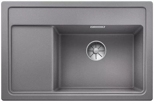 Мойка Blanco ZENAR XL 6 S Compact чаша справа, доска стекло клапан-автомат InFino® алюметаллик