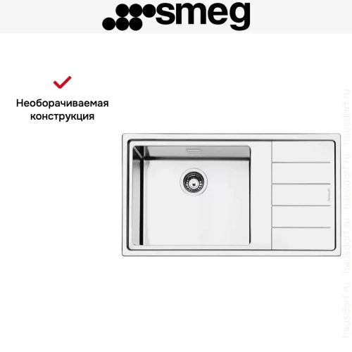 Мойка Smeg LFTG861D фото 7