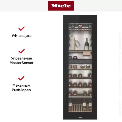 Встраиваемый винный холодильник Miele KWT 6722 iGS OBSW фото 6