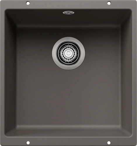 Мойка Blanco ROTAN 400-U Silgranit вулканический серый